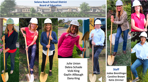 groundbreaking photo with shovels 